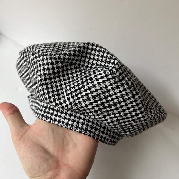For­ev­er 21 Houndstooth Print Beret NWOT - Picture 7 of 12